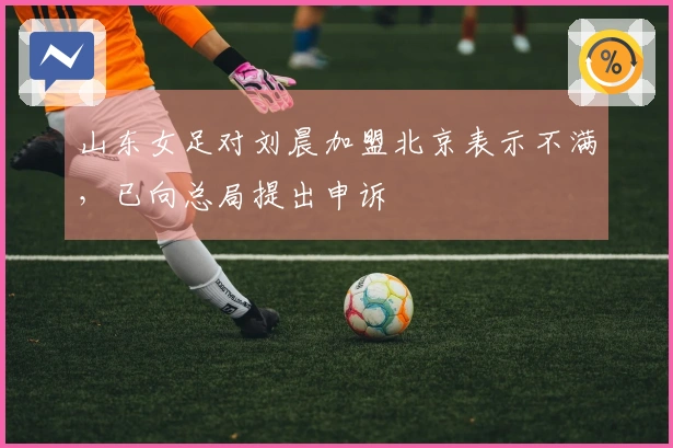 山东女足对刘晨加盟北京表示不满，已向总局提出申诉